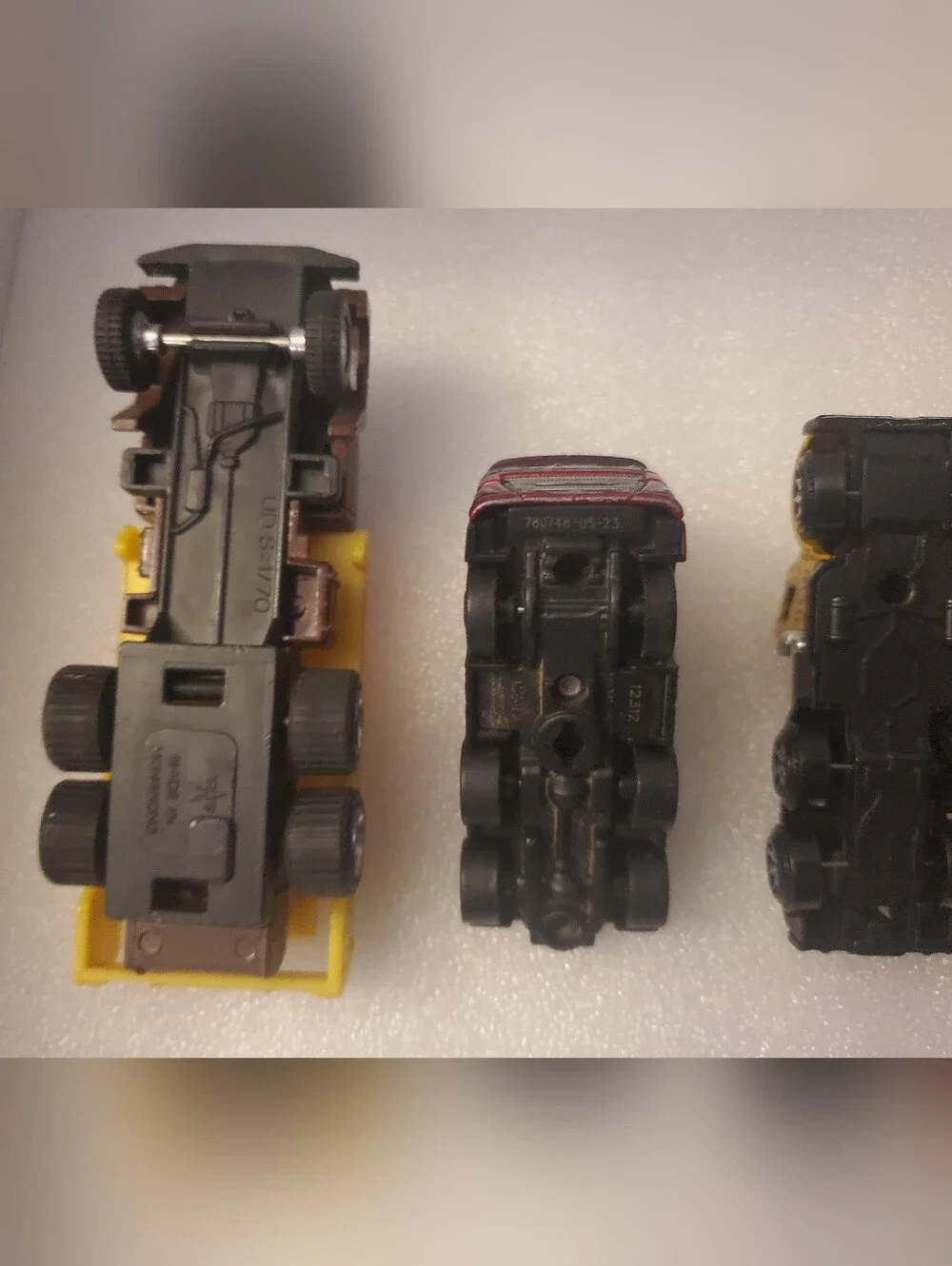 Lot Of 6 Trucks Flatbed Semi Tanker Matchbox Hot Wheels Some Vintage